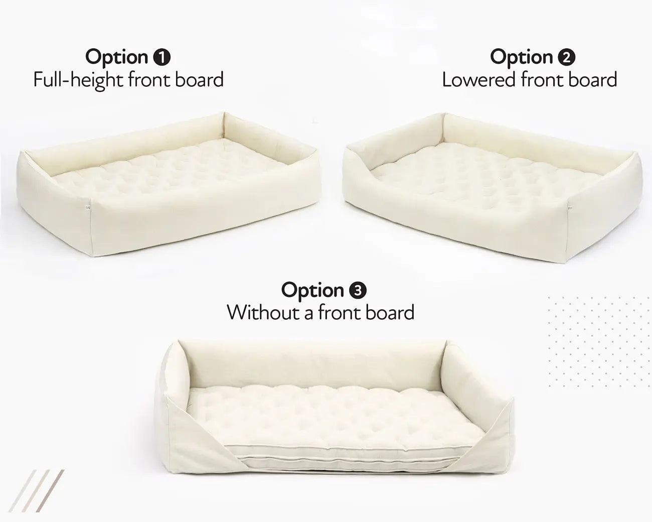 Wool Montessori Bed with Boards