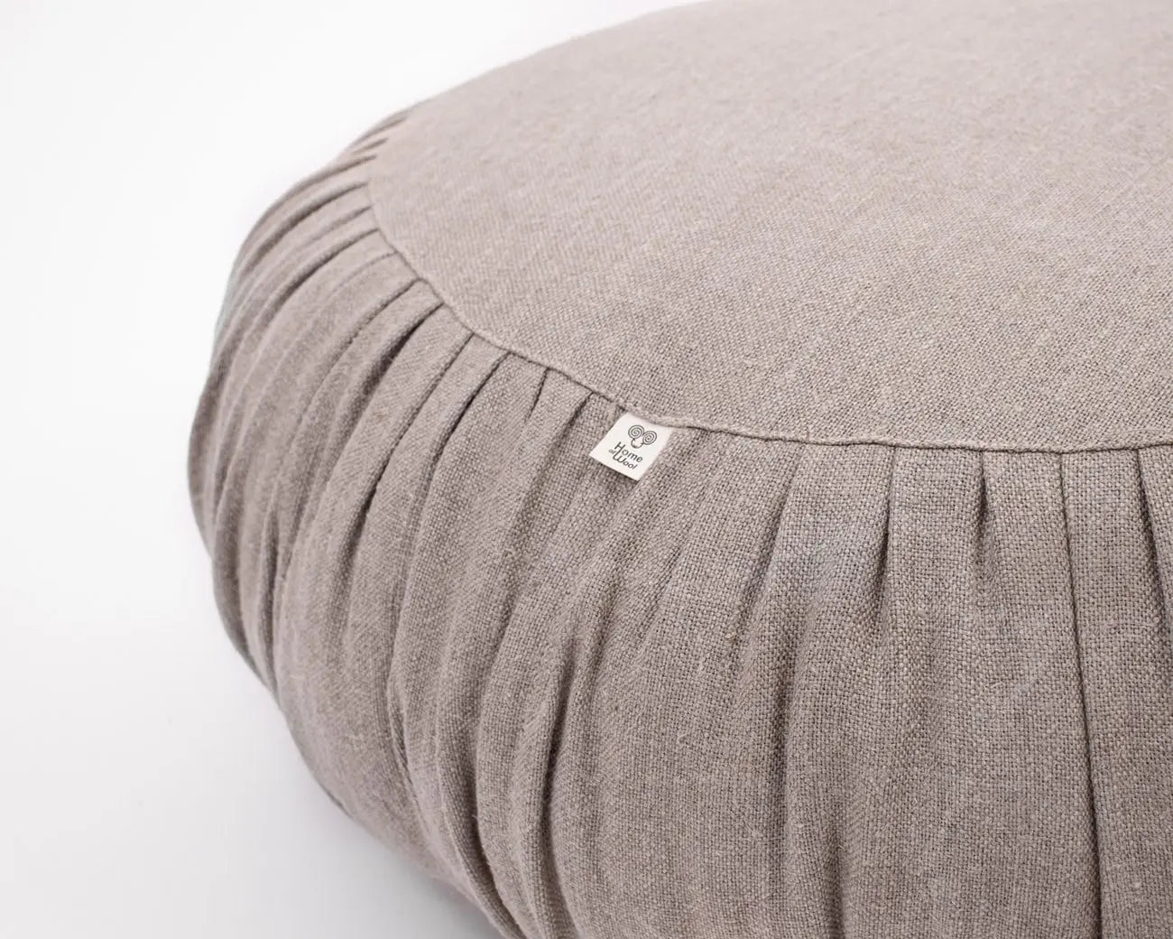 Wool Ottoman Pouf Nightstand