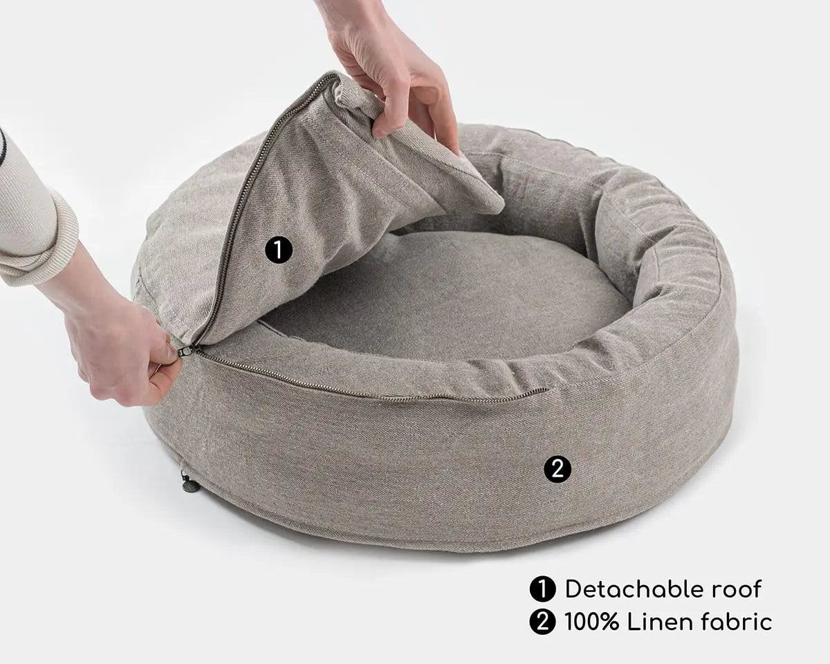 Wool Cave Pet Bed