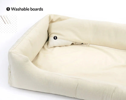 Wool Montessori Bed with Boards