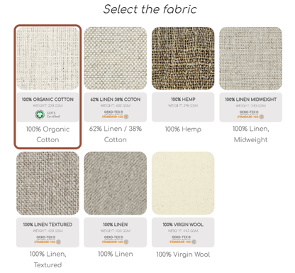 Wool Round Ottoman Cushion