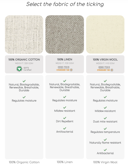 Split Wool Mattress