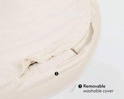 Round Wool Pet Bed