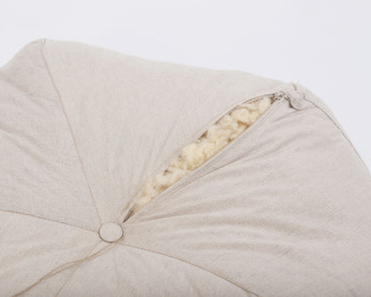 Wool Ottoman Pentagonal Cushion