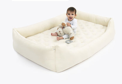 Wool Montessori Bed with Boards