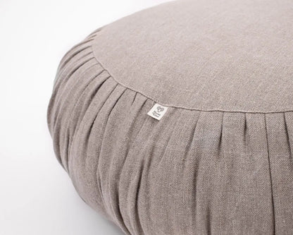 Wool Ottoman Pouf Nightstand