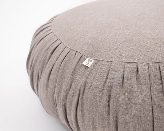 Wool Ottoman Pouf Nightstand