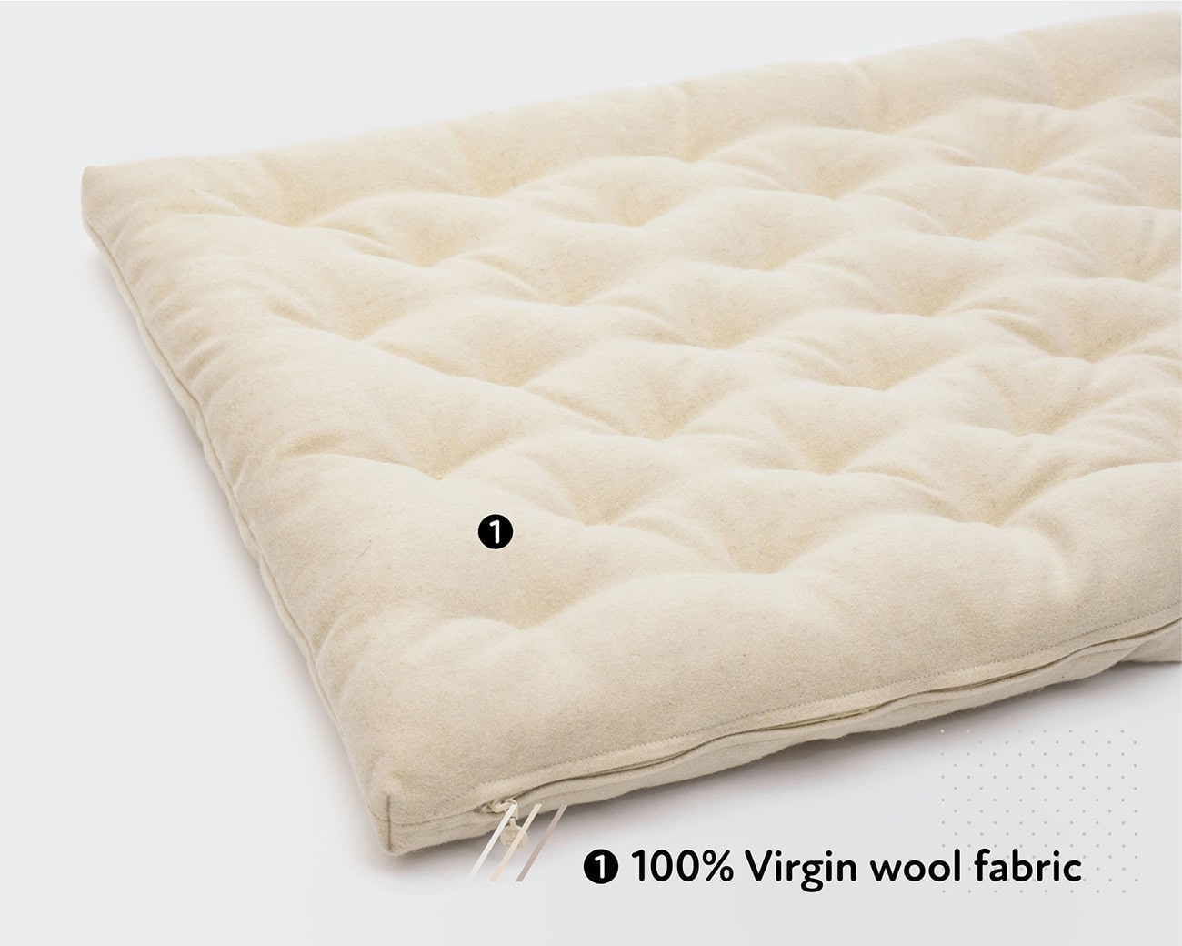 Wool Crib Topper