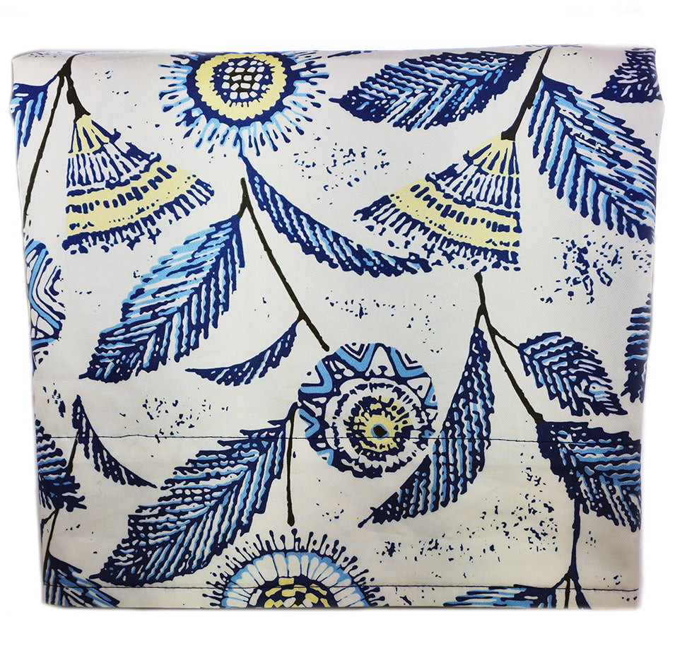 Block Print Floral Pillowcase